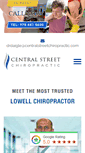 Mobile Screenshot of centralstreetchiropractic.com